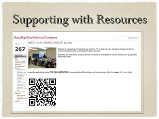 Supporting with ResourcesSupporting with Resources
 