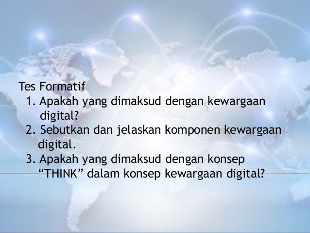 13 kewargaaan digital