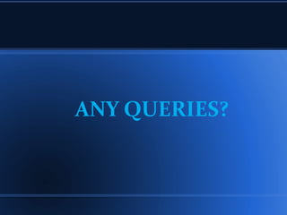 ANY QUERIES?
 