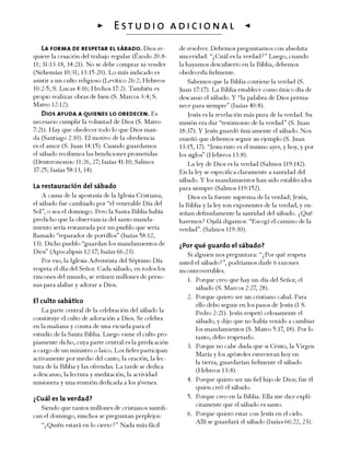 13/31 – LA OBSERVANCIA DEL SÁBADO – CURSO BÍBLICO LA FE DE JESÚS | PDF
