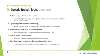 13 Last-Minute Tips to Improve Your Holiday Ecommerce Efforts