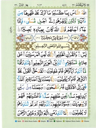Quran with Tajwid Surah 36 ﴾القرآن سورۃ يس﴿ YaSeen (YaSin) 🙪 PDF