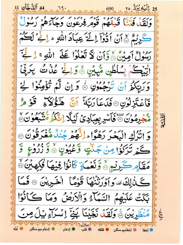 Surah ad Dukhan | PDF