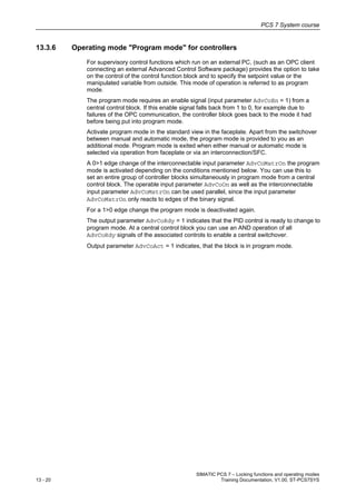 13 locking functions and operating modes v1.00_en | PDF