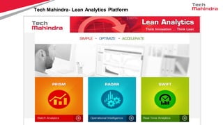 Tech Mahindra- Lean Analytics Platform
 