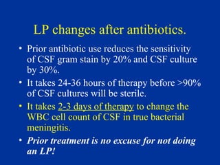 13 Meningitis – Lumbar Puncture for CSF.ppt