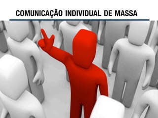 COMUNICAÇÃO INDIVIDUAL DE MASSA
 