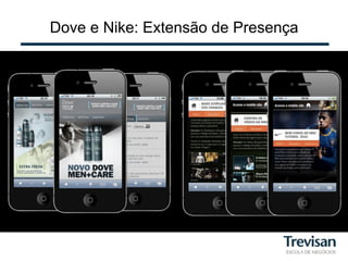 Dove e Nike: Extensão de Presença
 