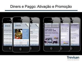 Diners e Paggo: Ativação e Promoção
 
