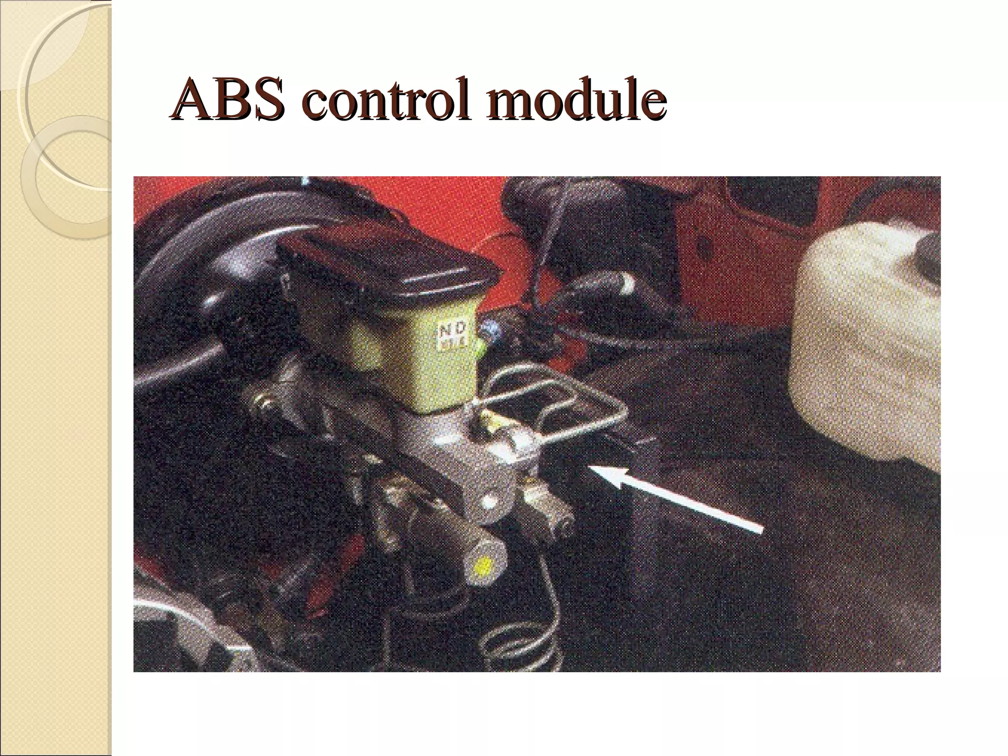 AABBSS ccoonnttrrooll mmoodduullee 
 