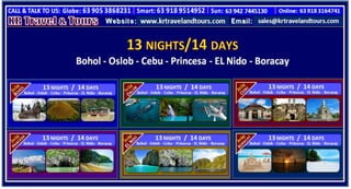 14days Travel Itinerary Philippines