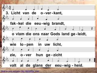 God in ons midden (EL 362)(ZGz 113)
 