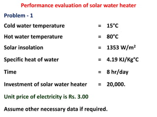 13 Performance evaluation of solar water heater.ppt