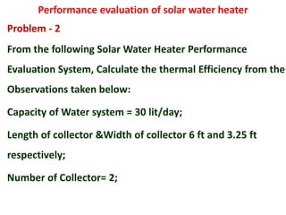 13 Performance evaluation of solar water heater.ppt