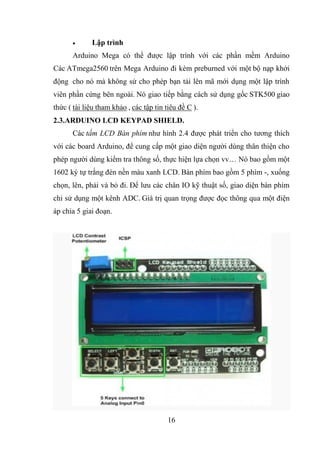 Phim Arduino Đề tài: Thiết kế hệ thống tưới cây tự động, HAY, 9đ | PDF