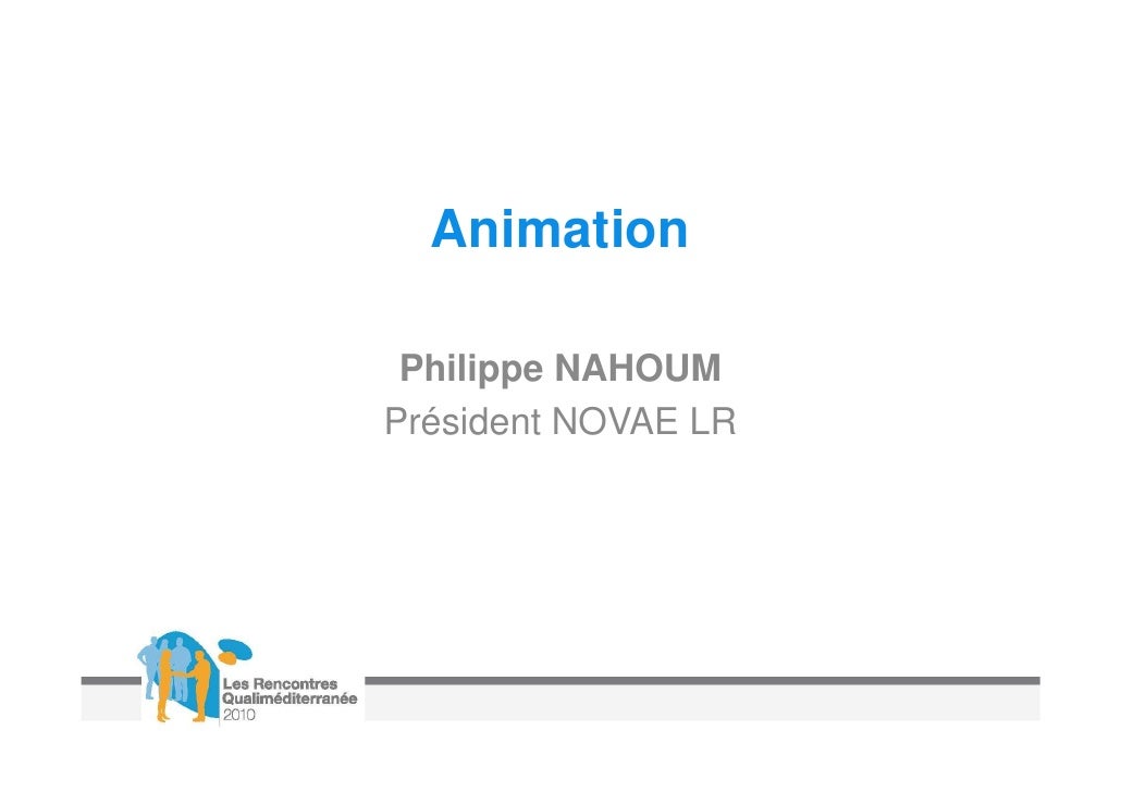 Rencontres qualite efficience
