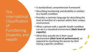 Comprehensive Overview of the International Classification of ...