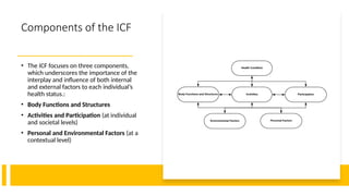 Icf Framework Examples Comprehensive Overview of the International Classification of ...