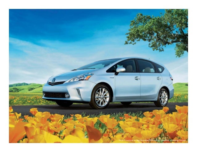 Toyota prius v 2013