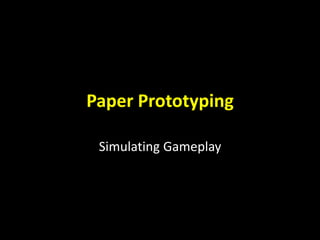 Prototyping | PPTX