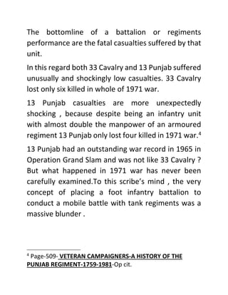 13 Punjab in 1971 war