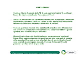 13 Rapporto Carta E Cartone Comieco