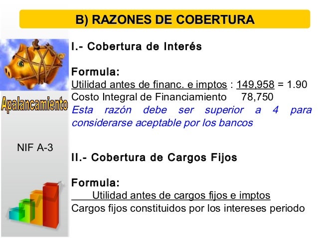 Razon De Cobertura De Pagos Fijos