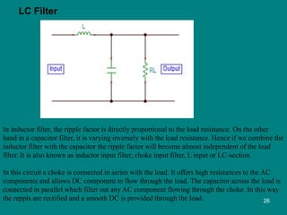 BASIC ELECTRONICS BASIC ELECTRONICSRectifier.ppt
