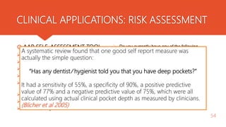 Risk factors for periodontal disease | PPTX