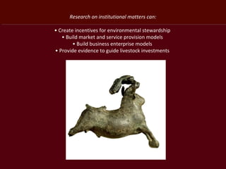 Taking the long livestock view