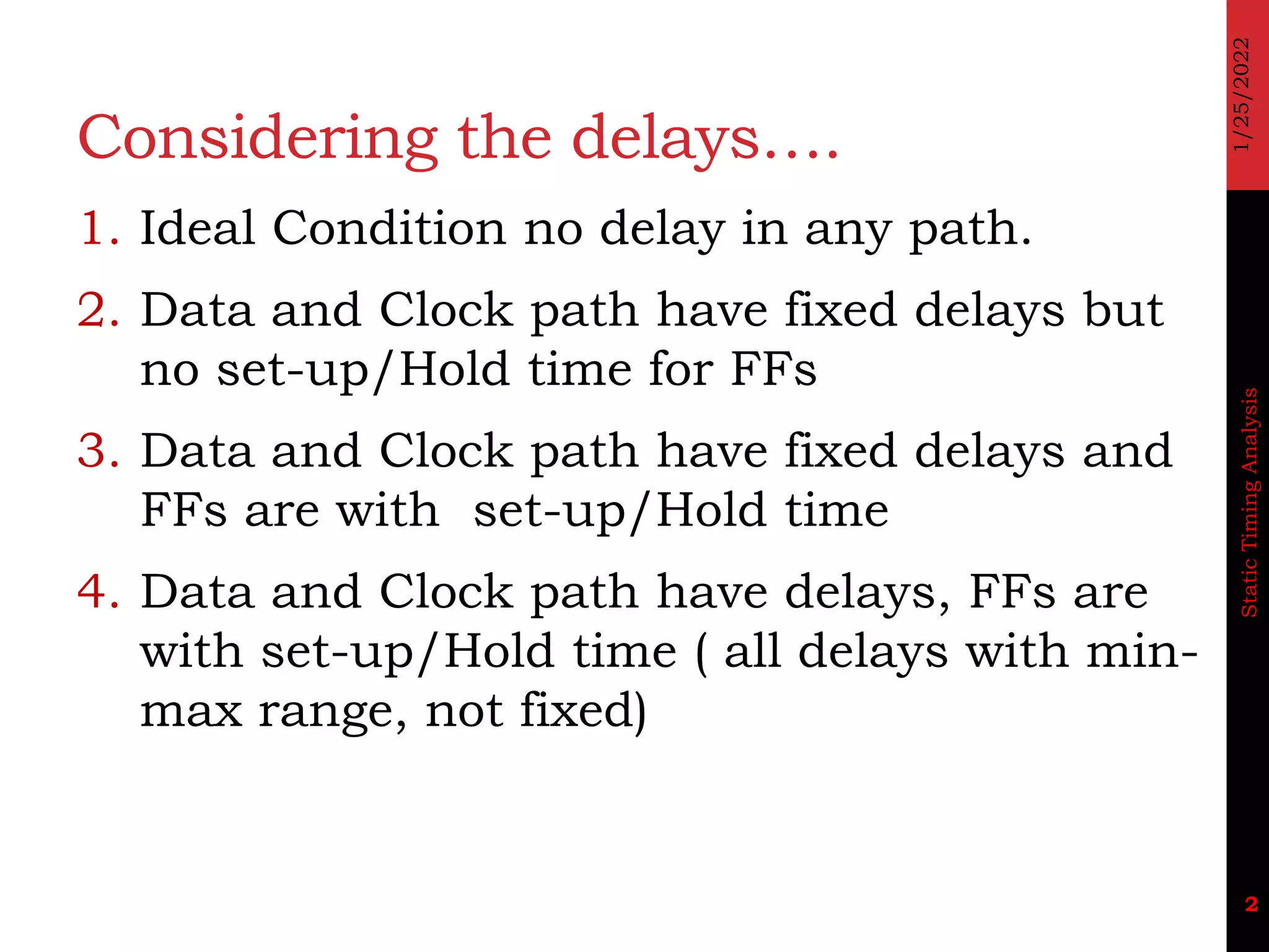 13 static timing_analysis_4_set_up_and_hold_time_violation_remedy PPT