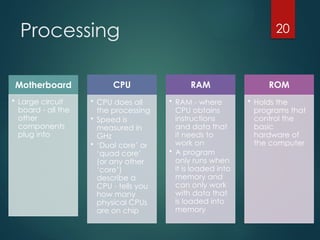 1_3 Storage And Memory , Processing.pptx