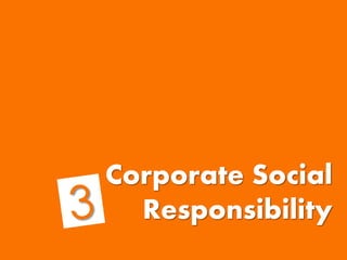 Corporate Social
Responsibility
 