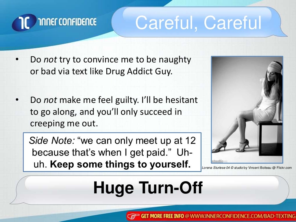 13 Text Messages You Should NEVER Send to a Hot Girl