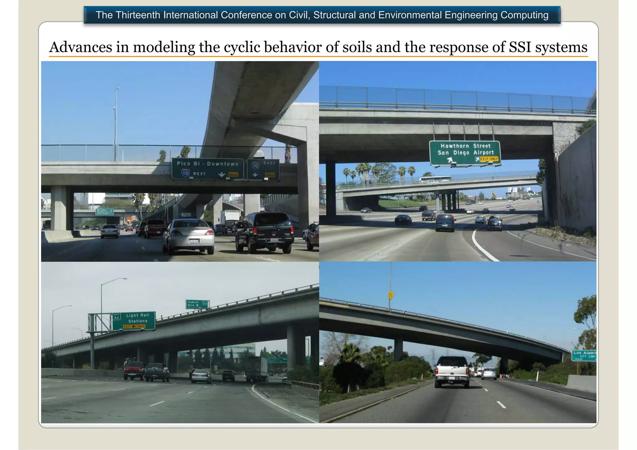 The Thirteenth International Conference on Civil, Structural and Environmental Engineering Computing


Advances in modeling the cyclic behavior of soils and the response of SSI systems
 