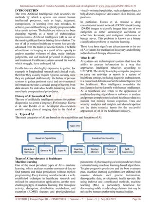 The Role of Artificial Intelligence in Revolutionizing Healthcare A ...