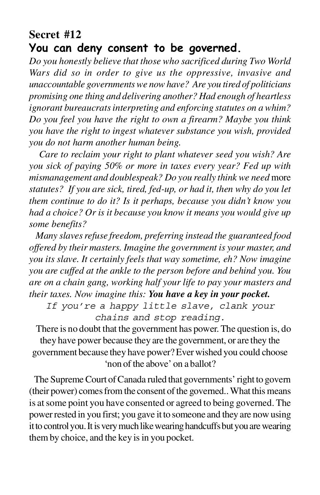 13 things the government doesnt want you to know 13 things the government doesnt want you to know