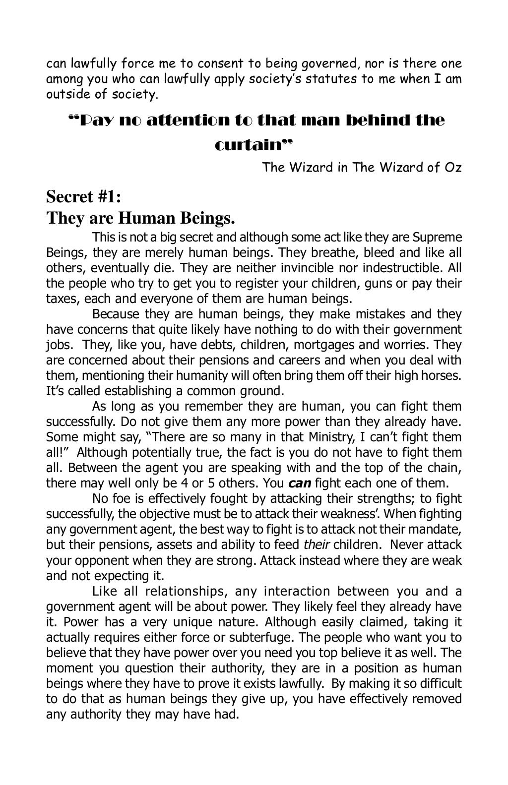 13 things the government doesnt want you to know 13 things the government doesnt want you to know