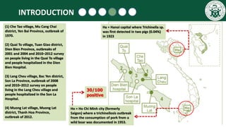 Serological prevalence of human trichinellosis and cysticercosis in Hoa Binh Province of northwest Vietnam