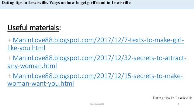 Lewisville dating
