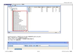 Printed on 2017/12/27
Title 13. ディメンションキューブ操作
}CubePropertiesキューブをダブルクリックします。再計算ボタンをクリックします。
各キューブのプロパティーが表示されています。
コントロールキューブ上で直接データを更新する事も可能です。
キューブビューアーを閉じます。
13_オブジェクト操作.xls 40/43 13.ディメンションキューブ操作
 