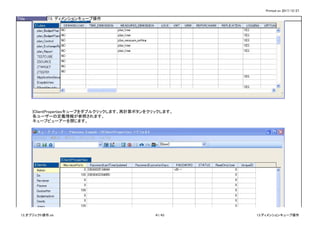 Printed on 2017/12/27
Title 13. ディメンションキューブ操作
}ClientPropertiesキューブをダブルクリックします。再計算ボタンをクリックします。
各ユーザーの定義情報が参照されます。
キューブビューアーを閉じます。
13_オブジェクト操作.xls 41/43 13.ディメンションキューブ操作
 