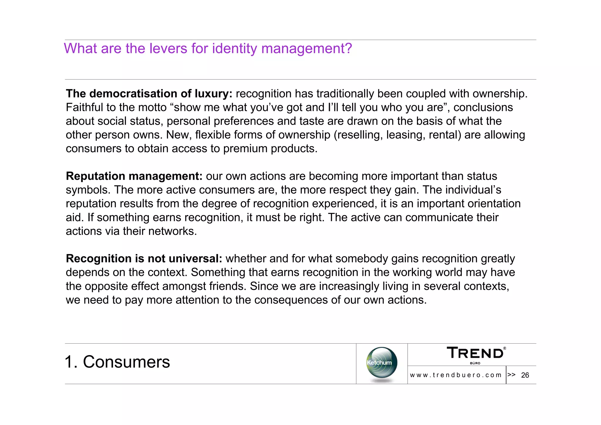 Identity Management Manifesto