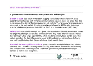 Identity Management Manifesto