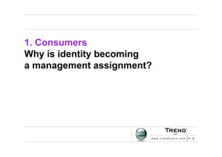 Identity Management Manifesto