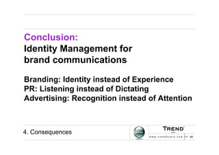 Identity Management Manifesto