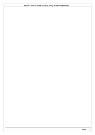 “Año de la Inversión para el Desarrollo Rural y la Seguridad Alimentaria”
Página | 7
 