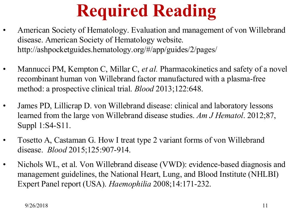von willebrand disease.ppt