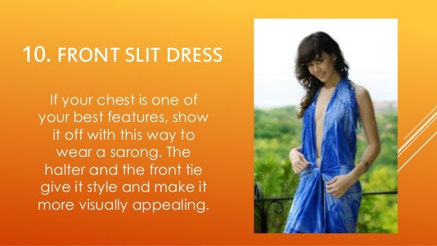13 Ways To Wear A Sarong