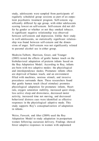 13Where is running header Rough Draft Exemplar Paper